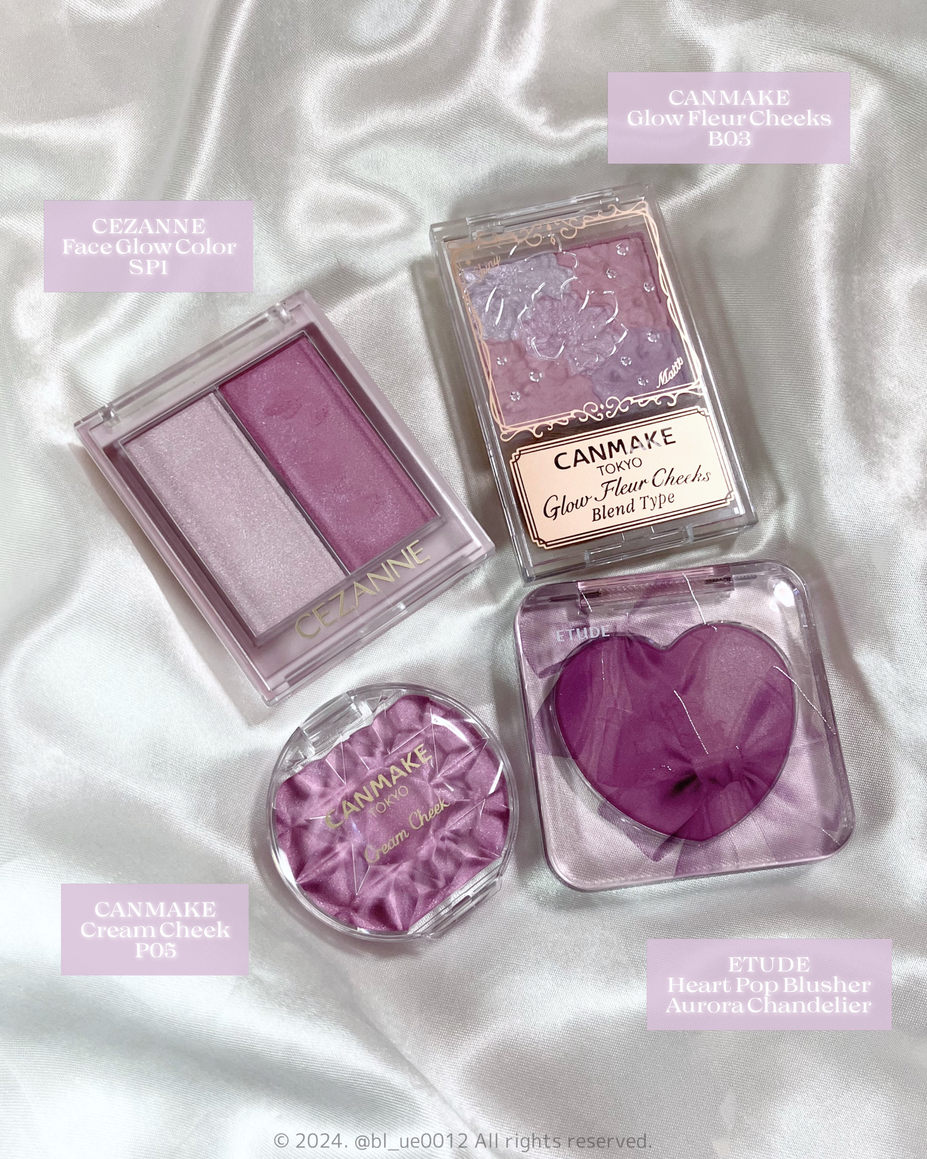 ハートポップブラッシャー/ETUDE/パウダーチークを使ったクチコミ（1枚目）