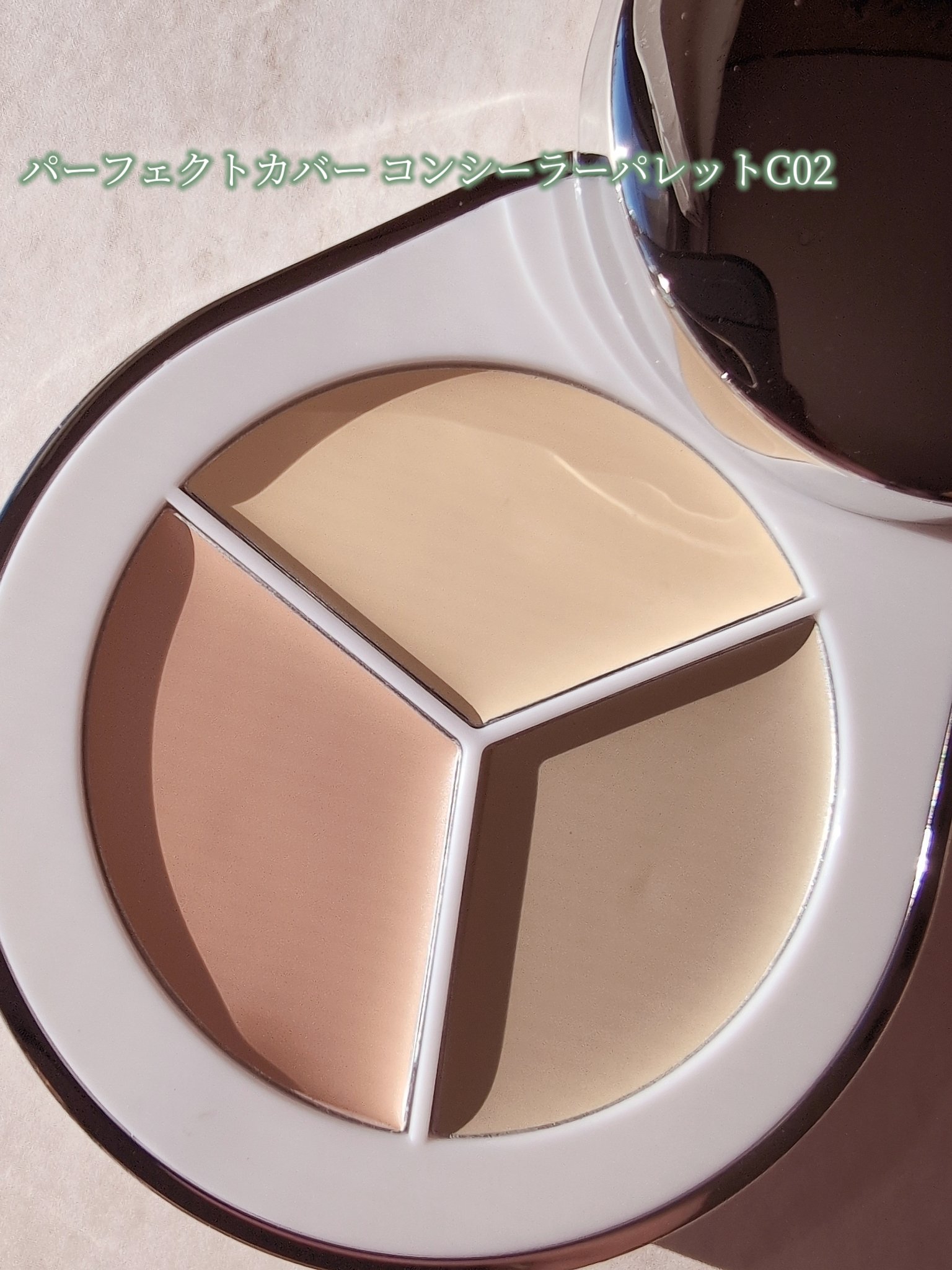 パーフェクトカバー コンシーラーパレット/Dear.A/パレットコンシーラーを使ったクチコミ（3枚目）