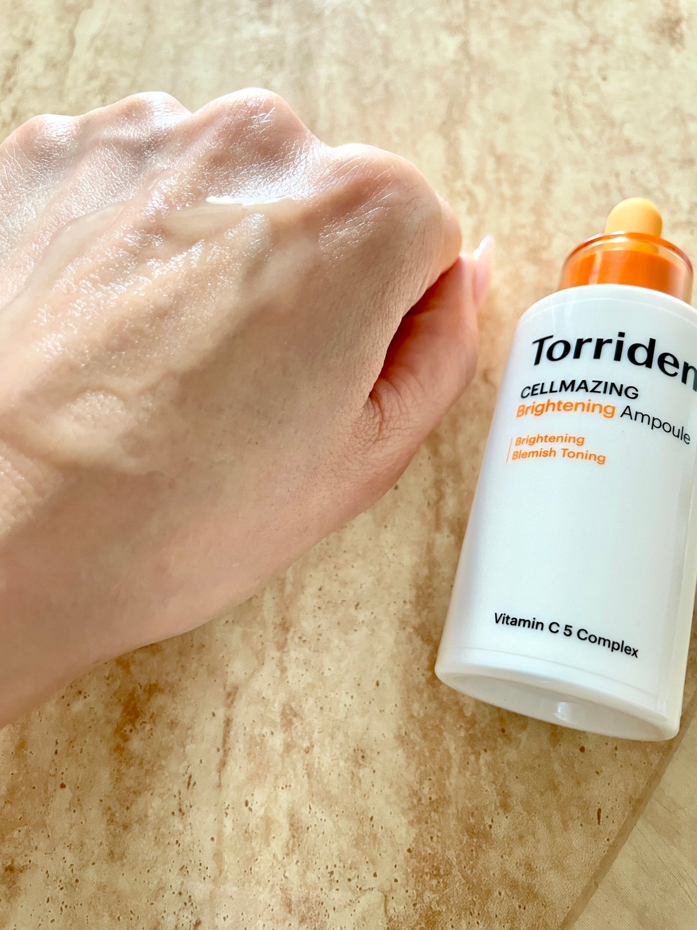 セルメイジング ビタC ブライトニングアンプル/Torriden/美容液を使ったクチコミ(2枚目)