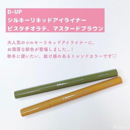 シルキーリキッドアイライナーWP/D-UP/リキッドアイライナーを使ったクチコミ(2枚目)