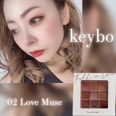 KEYBO FALL IN LOVE SHADOW PALETTE/keybo/アイシャドウパレットを使ったクチコミ（1枚目）