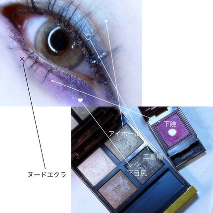 アイ カラー クォード/TOM FORD BEAUTY/アイシャドウパレットを使ったクチコミ(3枚目)