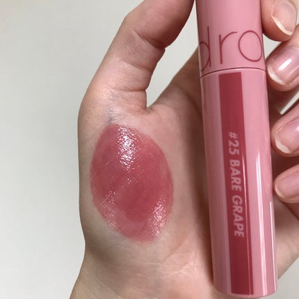 ジューシーラスティングティント/rom&nd/リップティントを使ったクチコミ(6枚目)