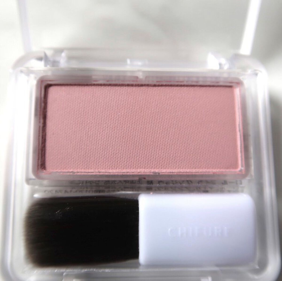 パウダー チーク/ちふれ/パウダーチークを使ったクチコミ（2枚目）