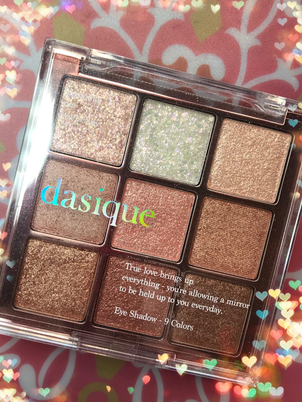 シャドウパレット/dasique/アイシャドウパレットを使ったクチコミ(2枚目)