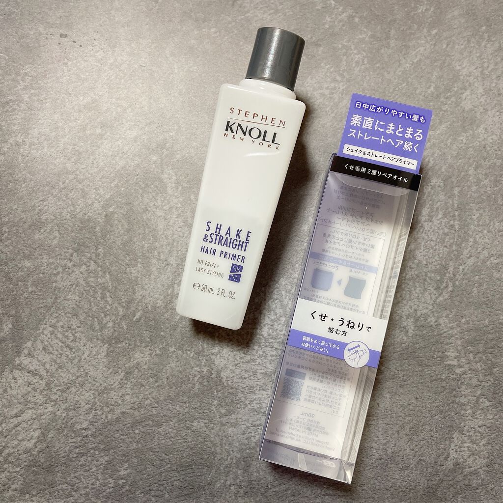 シェイク アンド ストレート ヘアプライマー/スティーブンノル ニューヨーク/ヘアオイルを使ったクチコミ(1枚目)