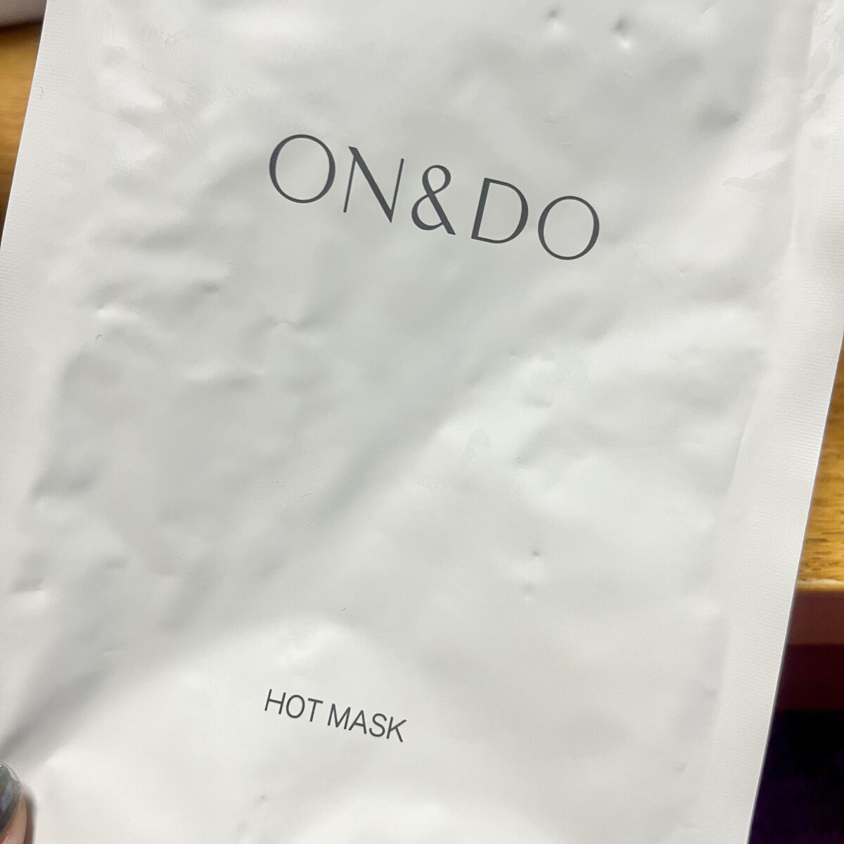 ホットマスク/ON&DO/その他スキンケアグッズを使ったクチコミ（1枚目）
