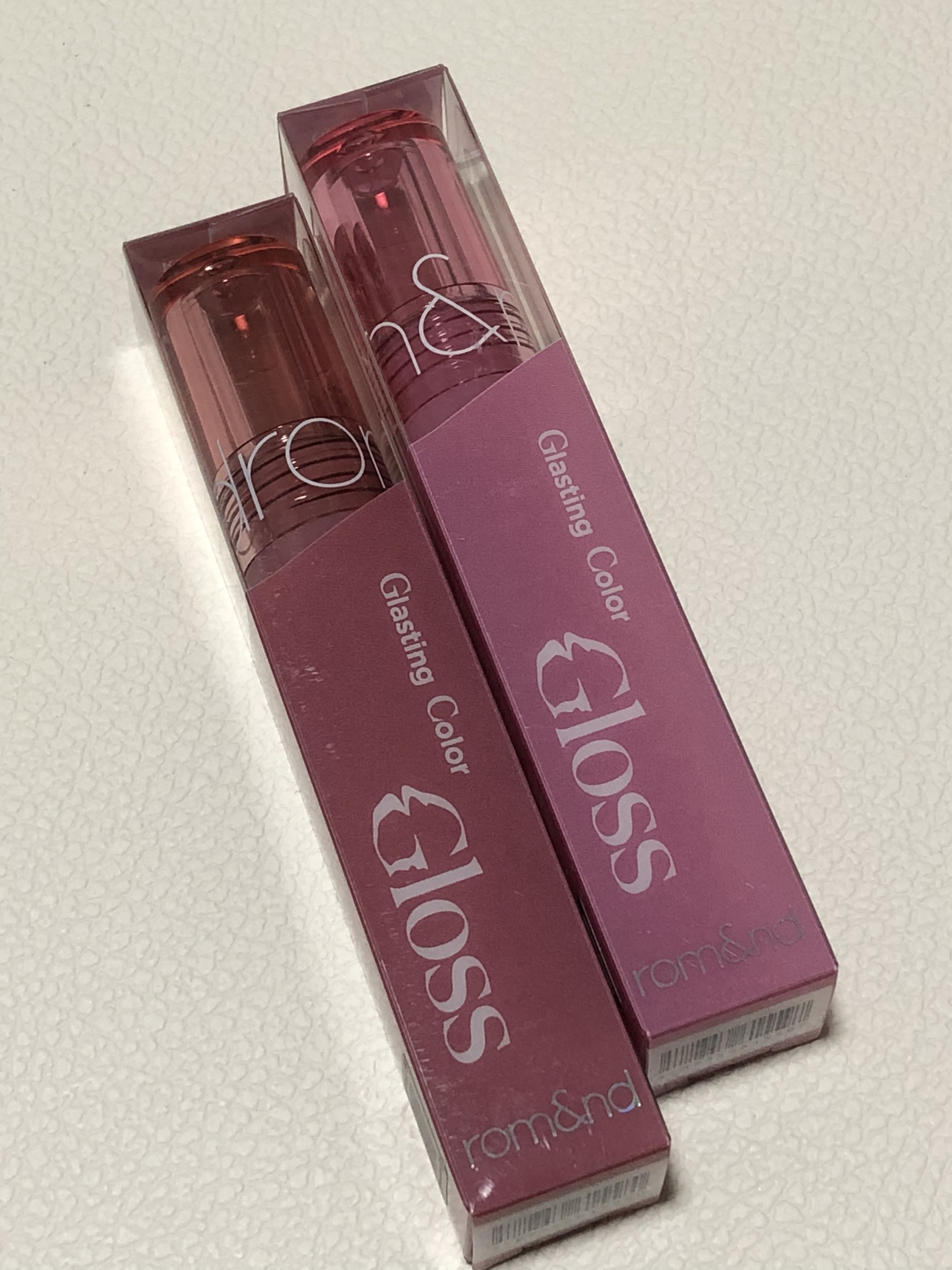 グラスティングカラーグロス/rom&nd/リップグロスを使ったクチコミ（2枚目）