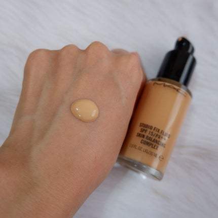 スタジオフィックス フルイッド SPF 15/M・A・C/リキッドファンデーションを使ったクチコミ(4枚目)