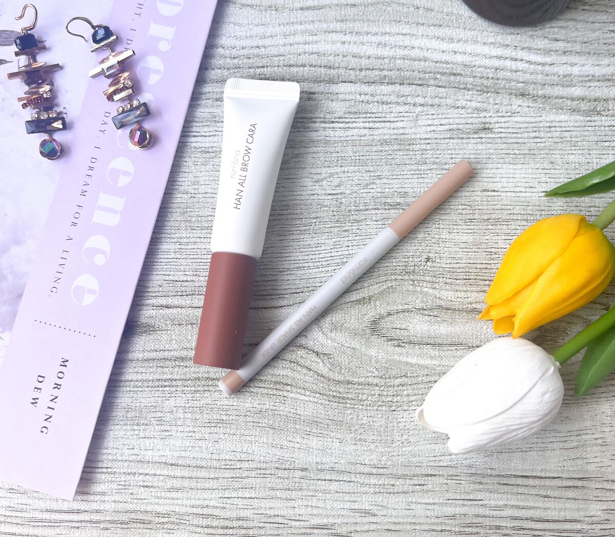 ハンオールブロウカラ/rom&nd/眉マスカラを使ったクチコミ(1枚目)