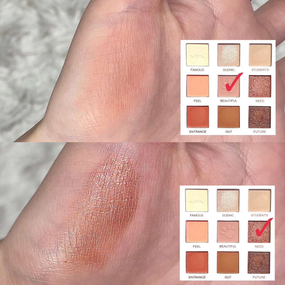 YURI on LIPS 「【パケ買い】猫ちゃん好き必見アイシャドウ🐈パケのみで買ってしま..」(4枚目)