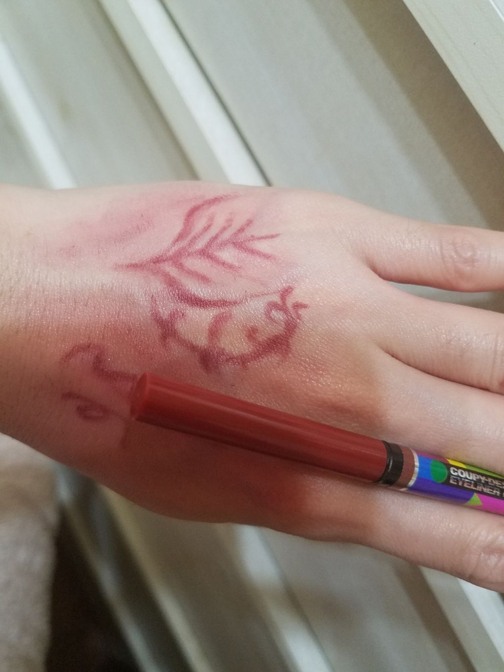 クーピー柄カラーライナー/デコラガール/ペンシルアイライナーを使ったクチコミ(1枚目)