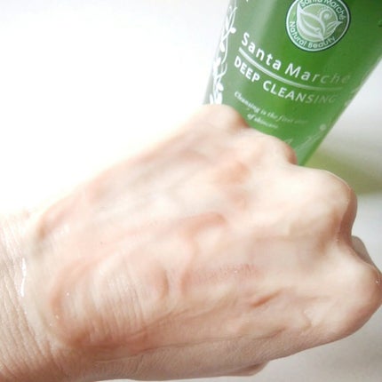 薬用ディープクレンジング/サンタマルシェ/クレンジングジェルを使ったクチコミ(4枚目)