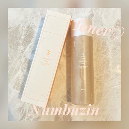 3番 うるツヤ発酵トナー/numbuzin/化粧水を使ったクチコミ(1枚目)
