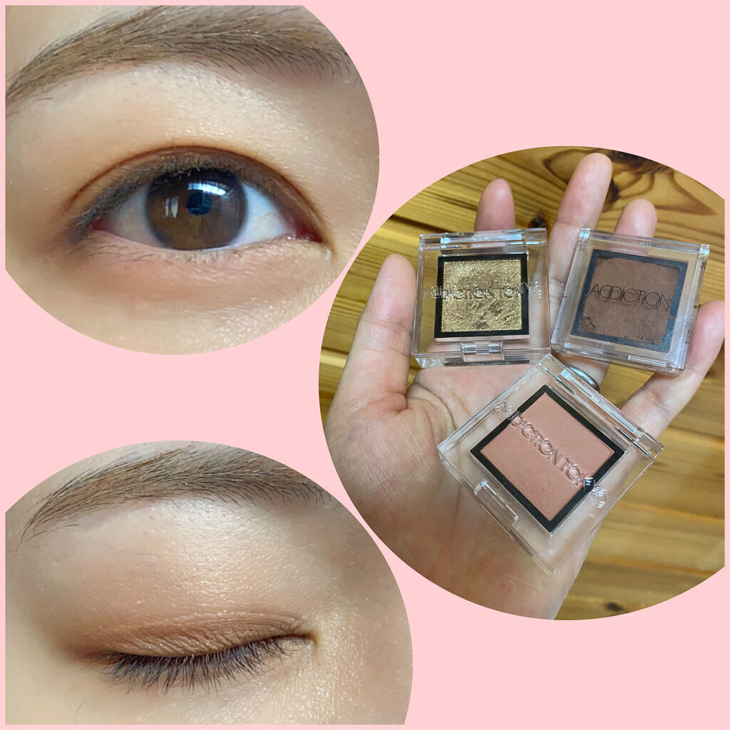 アディクション ザ アイシャドウ マット/ADDICTION/単色アイシャドウを使ったクチコミ（1枚目）