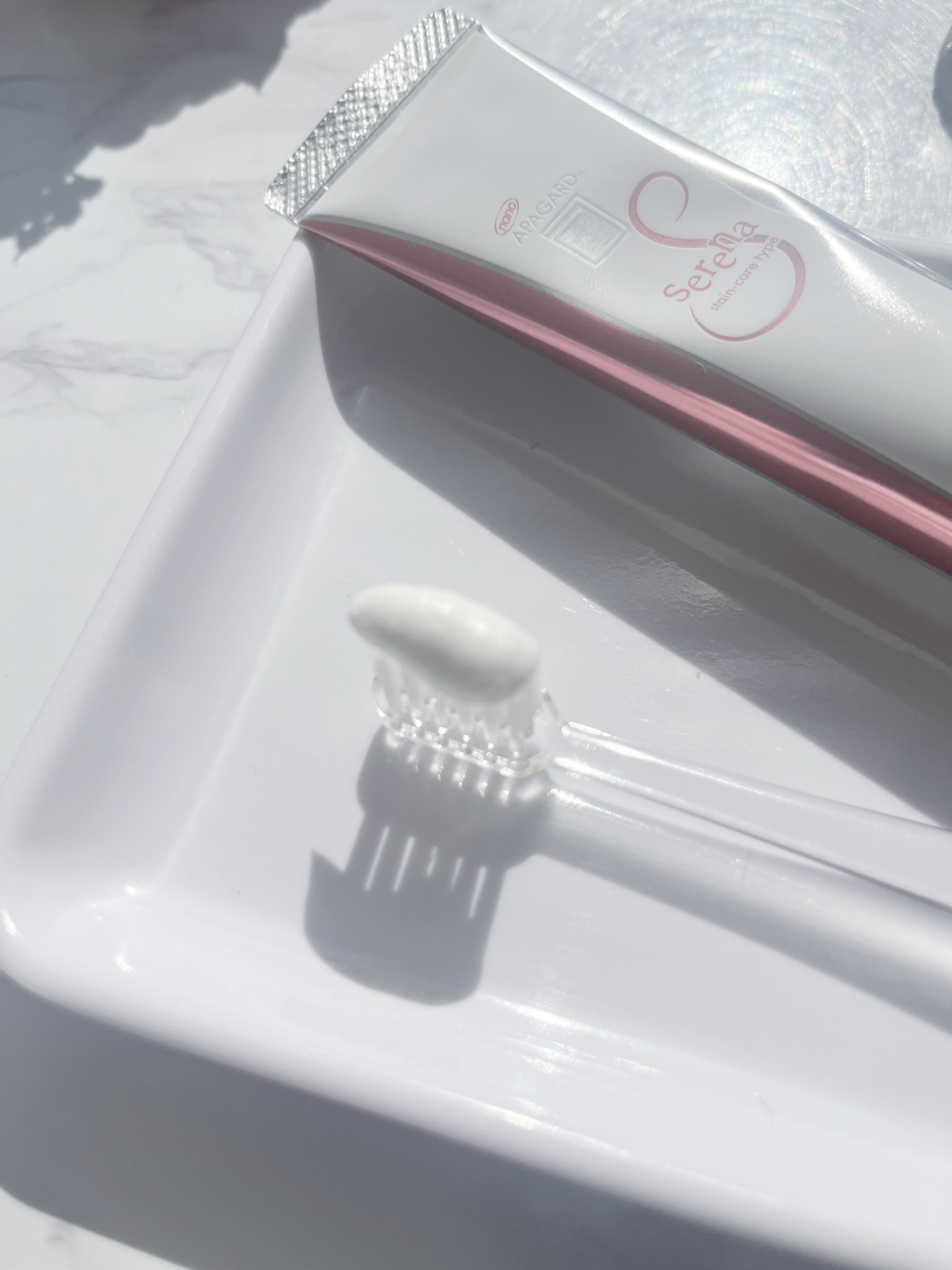 アパガードクリスタル歯ブラシ/アパガード/歯ブラシを使ったクチコミ（3枚目）