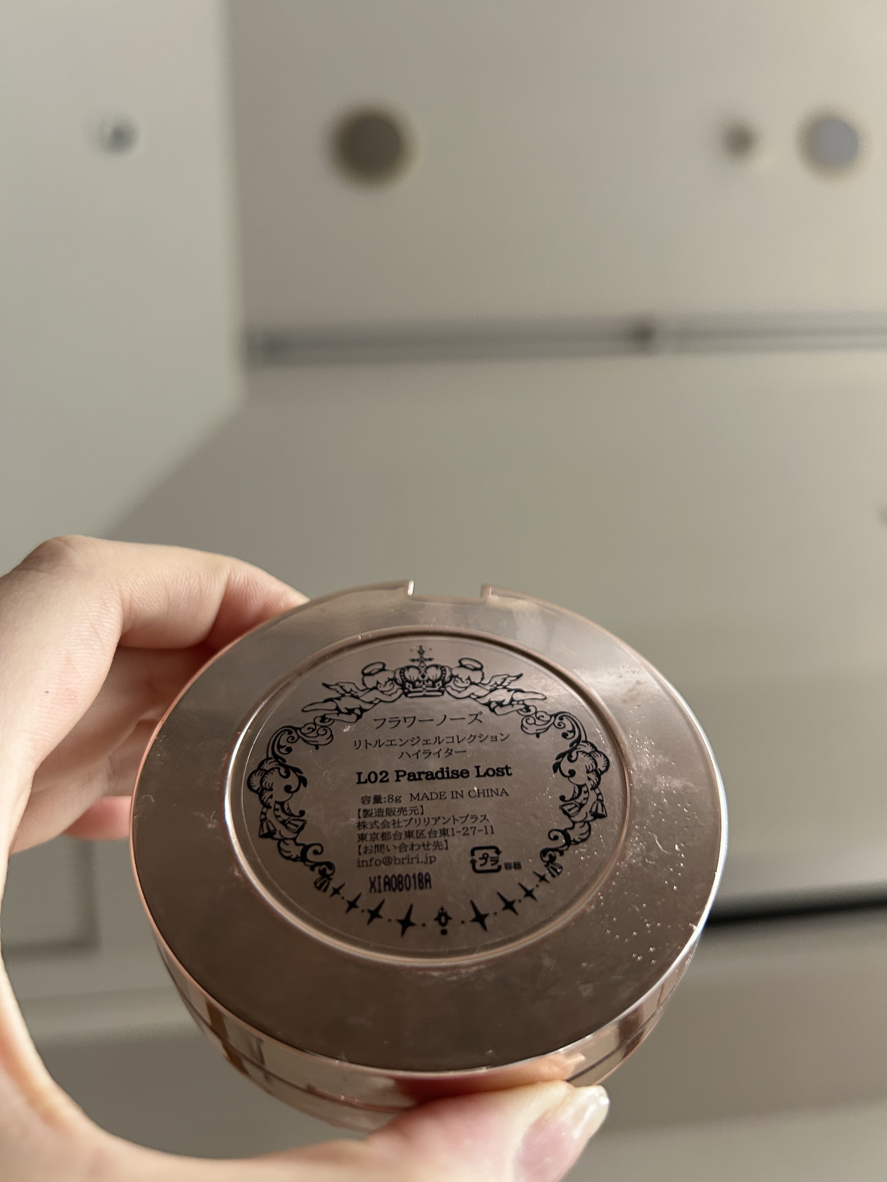 リトルエンジェル ハイライター パラダイスロスト（失楽園）/FlowerKnows/パウダーハイライトを使ったクチコミ（2枚目）