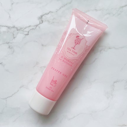 BIBIDAY TEA TIME フラッペジェル アイス白桃ティーの香り /BIBIDAY/ボディローションを使ったクチコミ(3枚目)