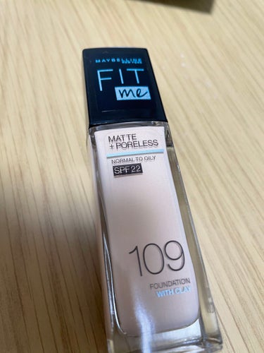 フィットミー リキッドファンデーション R/MAYBELLINE NEW YORK/リキッドファンデーションを使ったクチコミ（1枚目）