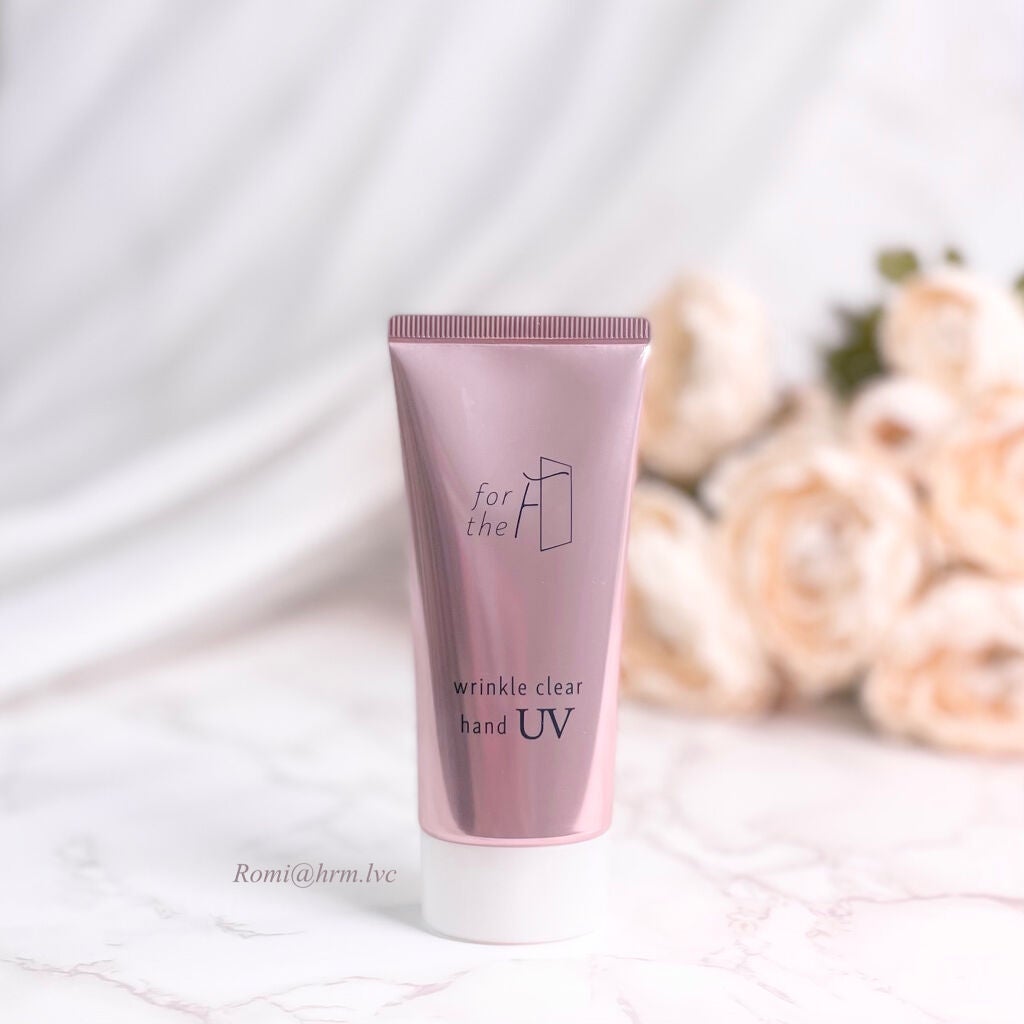 フォーザエフ 薬用 リンクルクリア ハンド UV /ナリスアップ/ハンドクリームを使ったクチコミ(1枚目)
