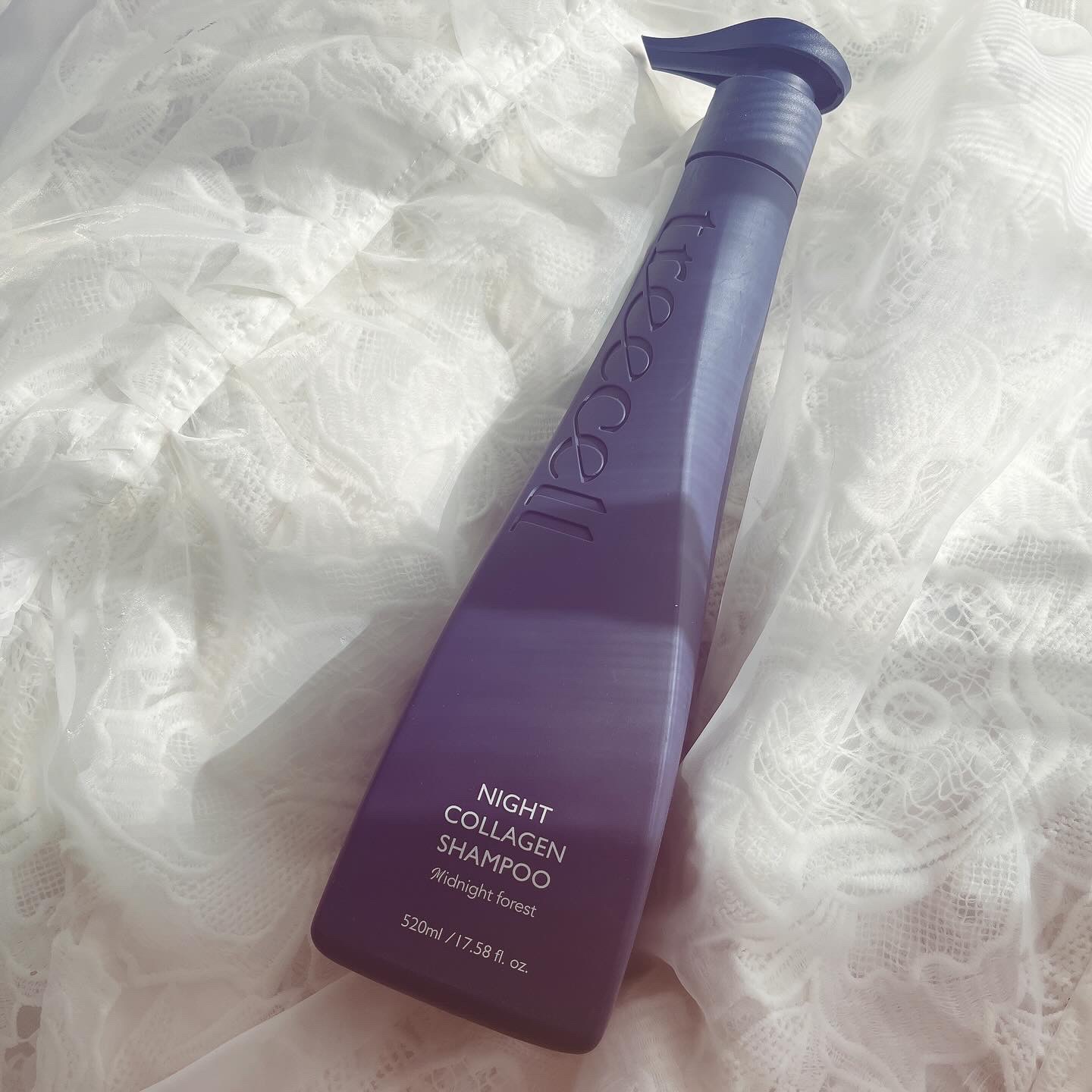 ナイトコラーゲンシャンプーミッドナイトフォレスト/treecell/市販シャンプーを使ったクチコミ（2枚目）
