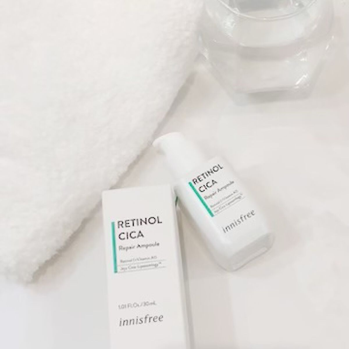 レチノール シカ リペア セラム/innisfree/美容液を使ったクチコミ(2枚目)