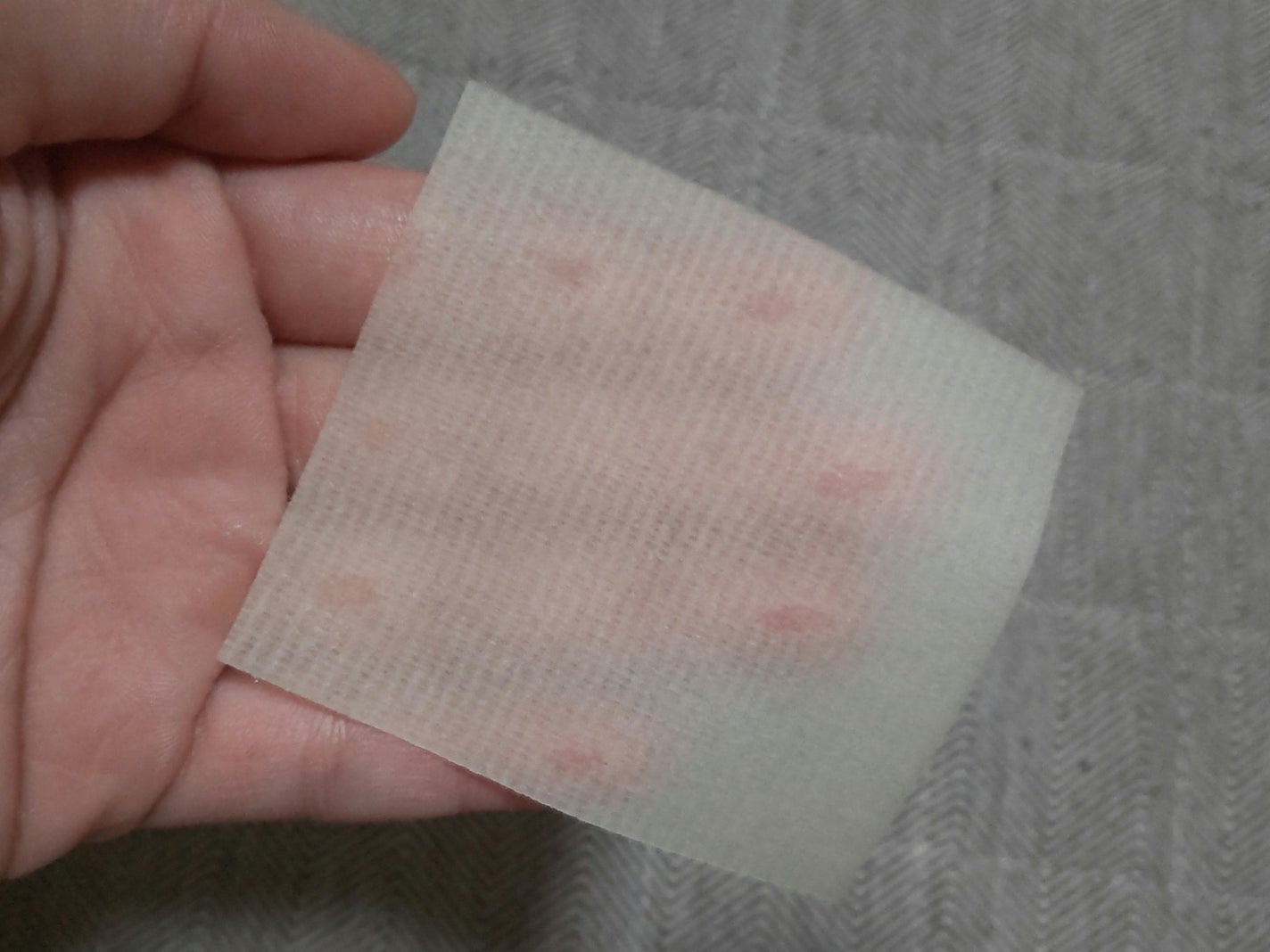 5番 白玉グルタチオンCフィルムパッド/numbuzin/トナーパッドを使ったクチコミ(2枚目)