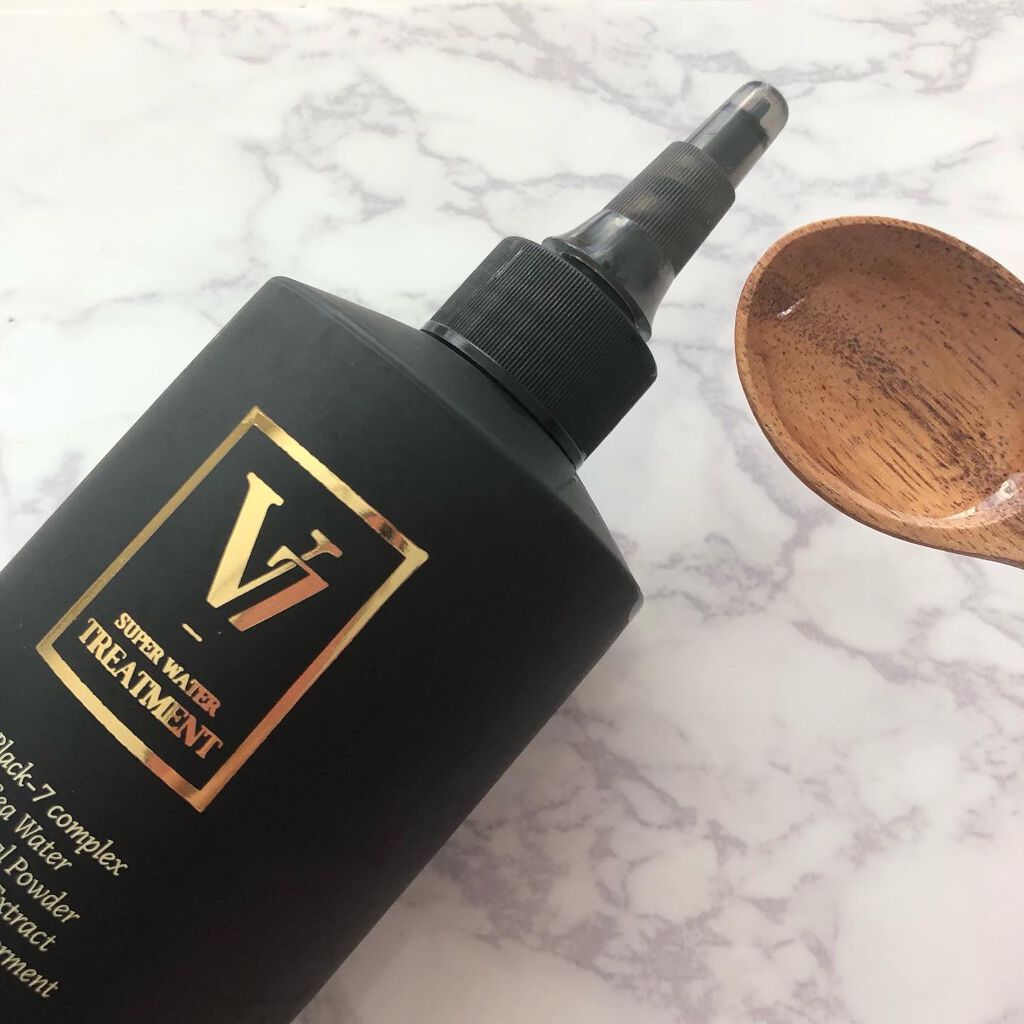 V7 スーパーウォーター トリートメント/by : OUR/洗い流すヘアトリートメントを使ったクチコミ（3枚目）