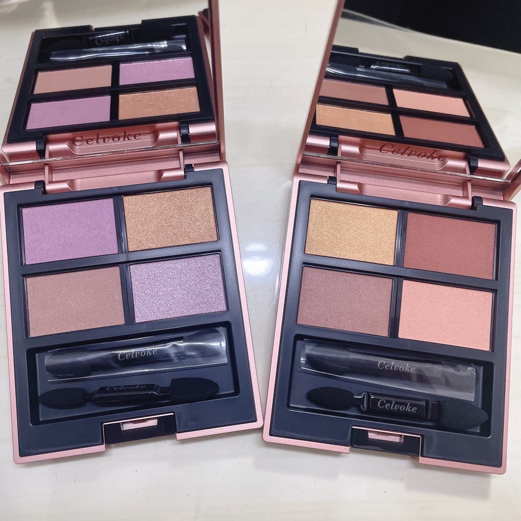 セルヴォーク ヴァティック アイパレット EX10 マジェスティックオレンジ/Celvoke/アイシャドウパレットを使ったクチコミ（1枚目）