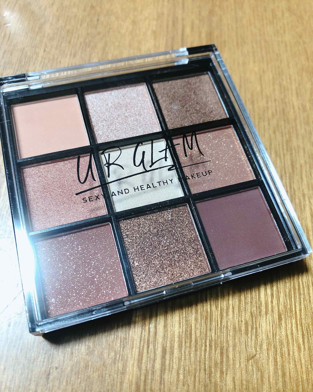 UR GLAM BLOOMING EYE COLOR PALETTE/U R GLAM/アイシャドウパレットを使ったクチコミ(1枚目)