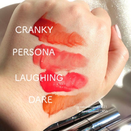 デューイ グロウ リップ ティント/NAMING./リップティントを使ったクチコミ(2枚目)