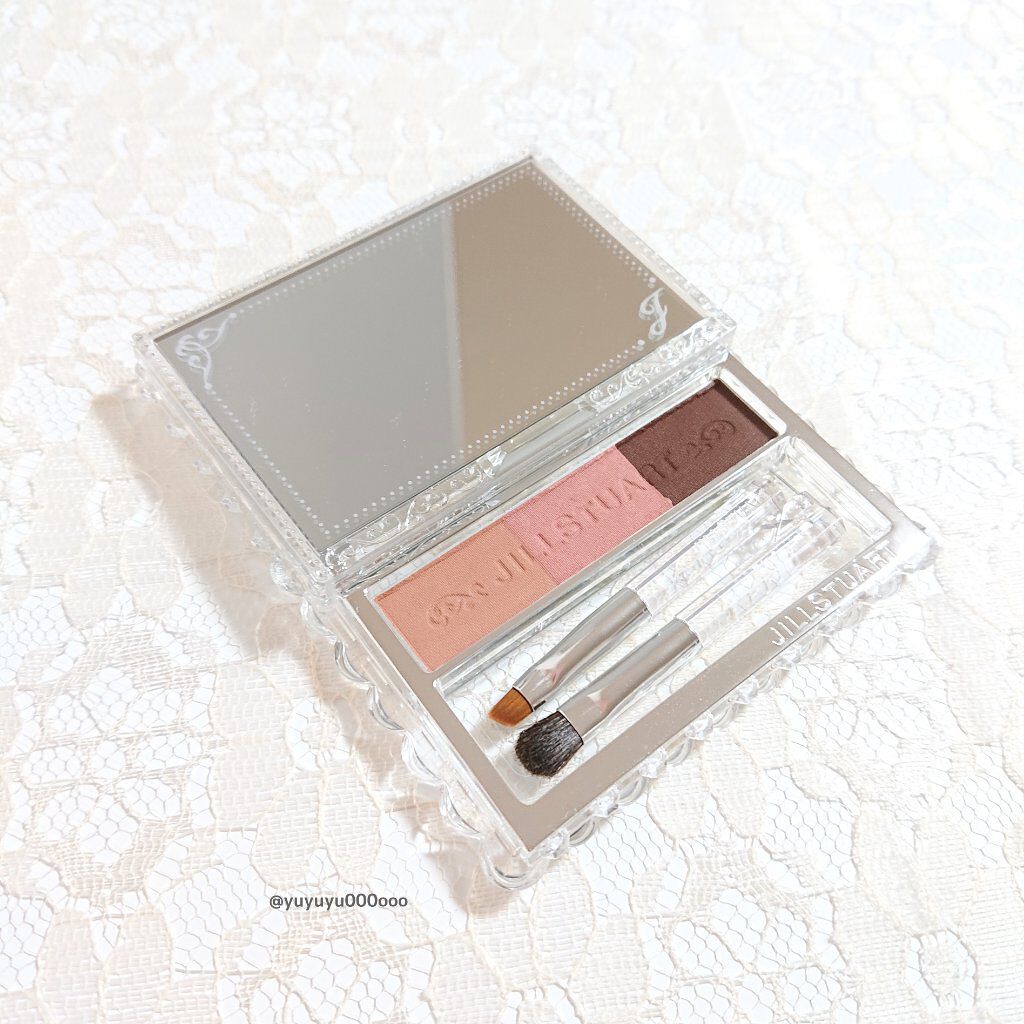 ジルスチュアート ニュアンスブロウパレット/JILL STUART/パウダーアイブロウを使ったクチコミ(5枚目)