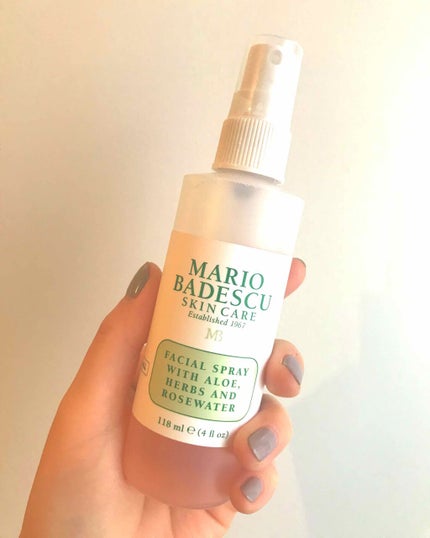 FACIAL SPRAY WITH ALOE,CHAMOMILE AND LAVENDER/マリオバデスキュー (海外)/ミスト状化粧水を使ったクチコミ(1枚目)