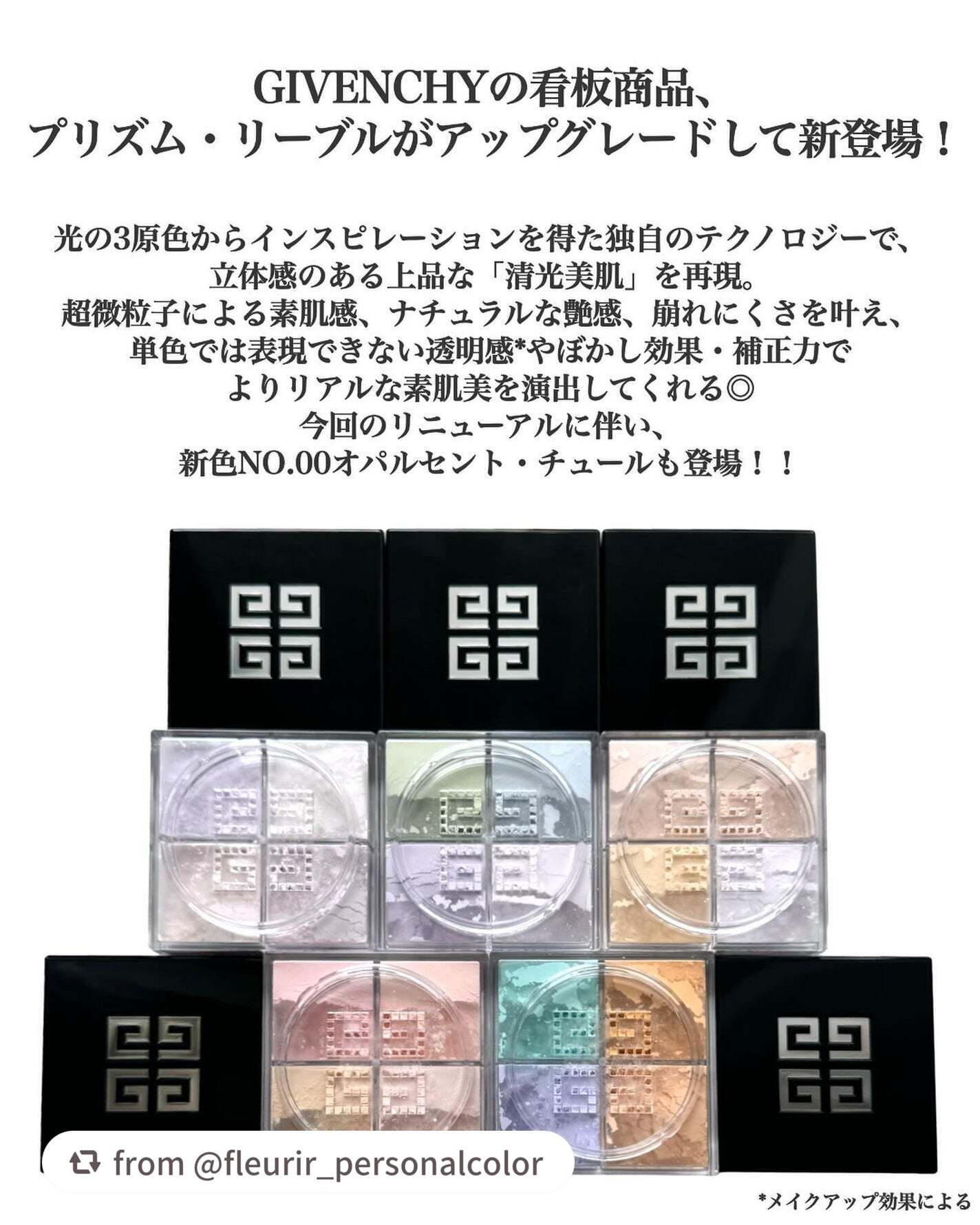 プリズム・リーブル/GIVENCHY/ルースパウダーを使ったクチコミ(2枚目)