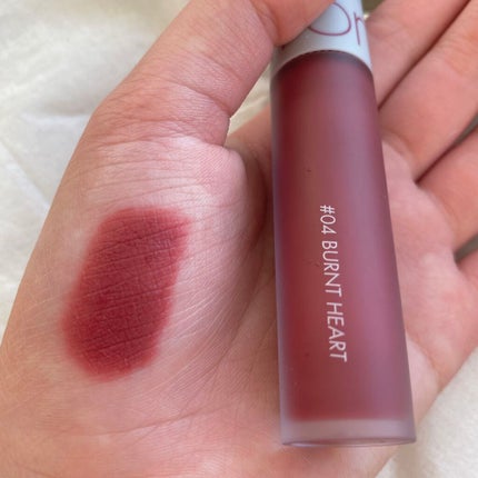 ジューシーラスティングティント/rom&nd/リップティントを使ったクチコミ(5枚目)