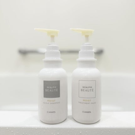 スカルプD ボーテ 薬用スカルプシャンプー(モイスト)/薬用トリートメントパック(モイスト)/アンファー(スカルプD)/市販シャンプーを使ったクチコミ(1枚目)