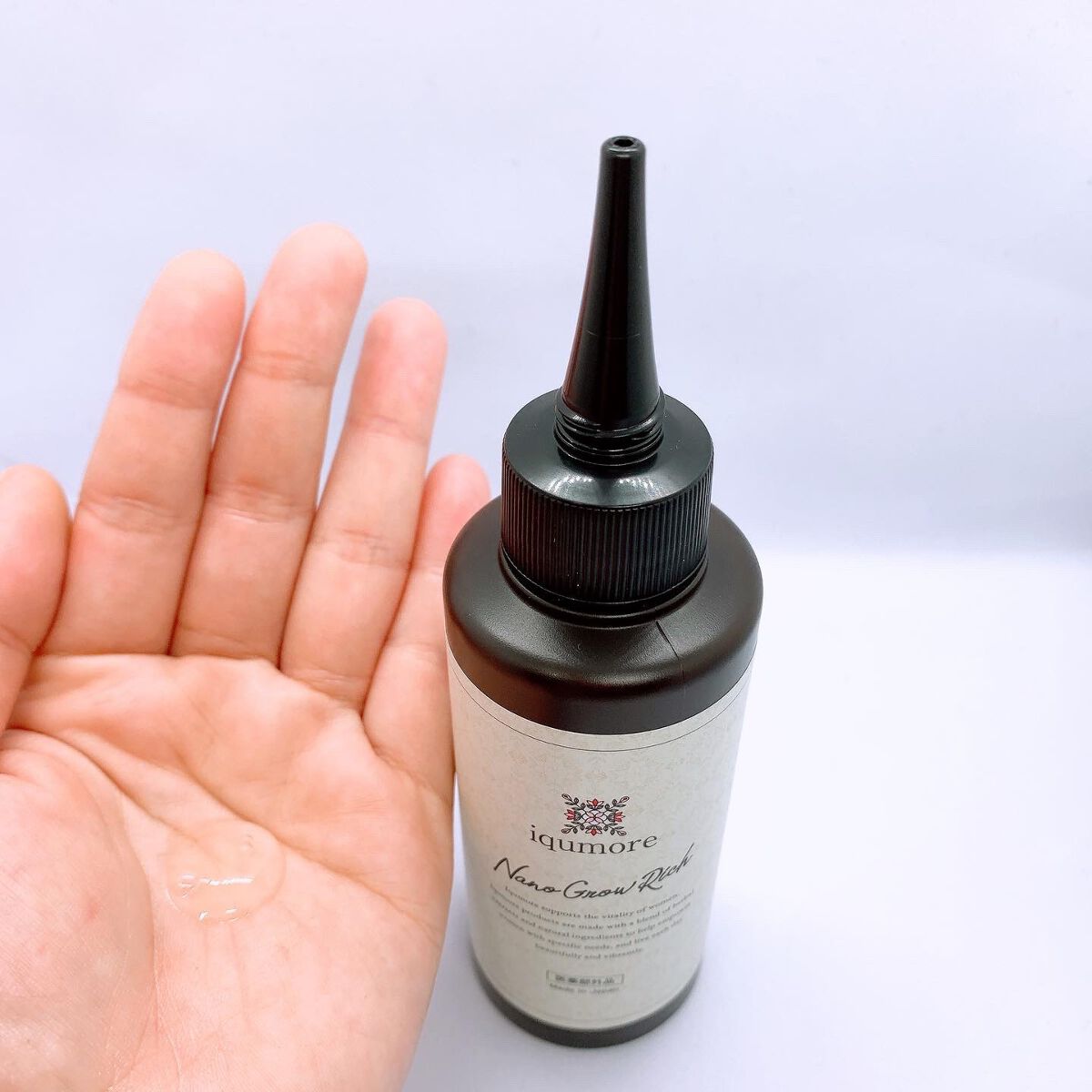 ナノグロウリッチ/iqumore/頭皮ローションを使ったクチコミ（2枚目）