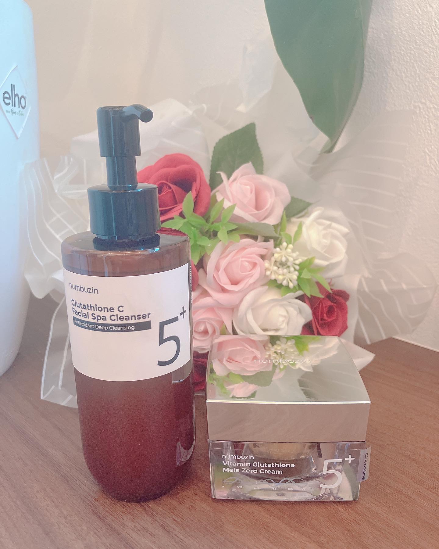 5番 白玉グルタチオンCメラゼロクリーム/numbuzin/フェイスクリームを使ったクチコミ（2枚目）