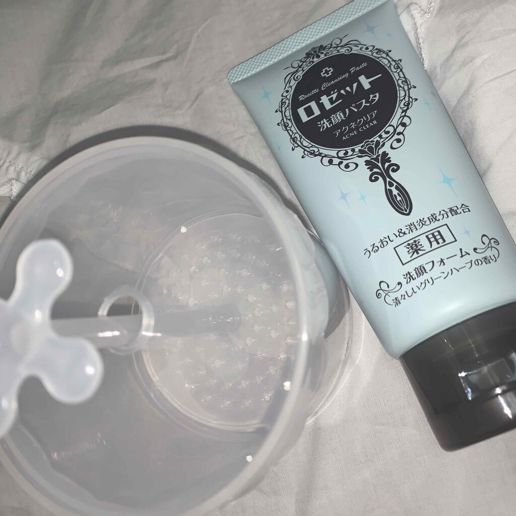 ロゼット洗顔パスタ アクネクリア/ロゼット/洗顔フォームを使ったクチコミ（1枚目）