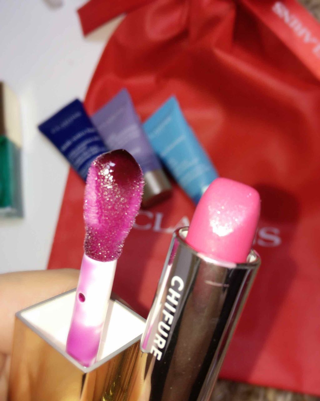 コンフォート リップオイル /CLARINS/リップグロスを使ったクチコミ(4枚目)