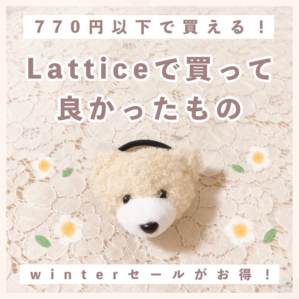 ヘアアクセサリー/Lattice/ヘアアクセサリーを使ったクチコミ(1枚目)
