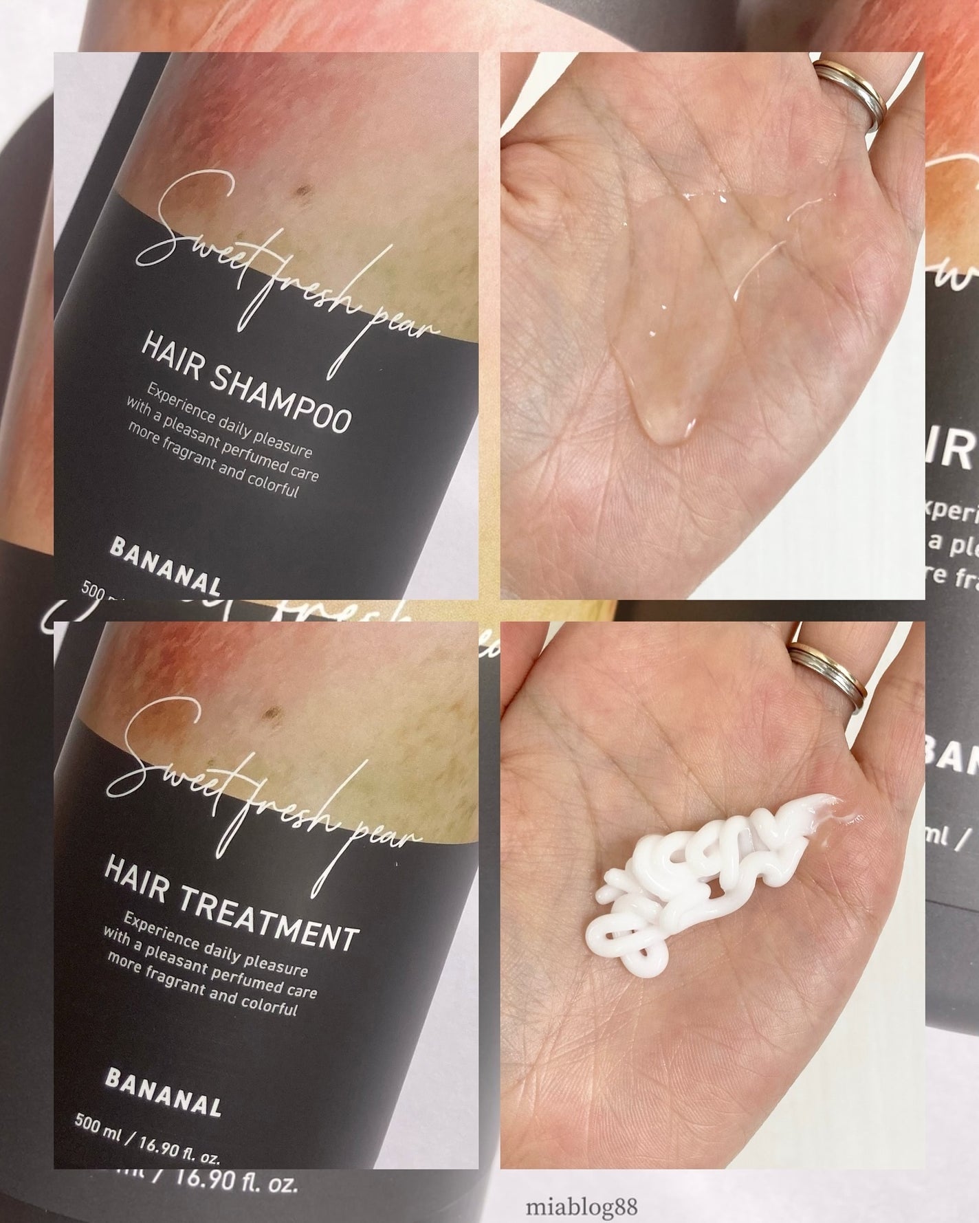 パフュームドヘアシャンプー/BANANAL/市販シャンプーを使ったクチコミ(4枚目)