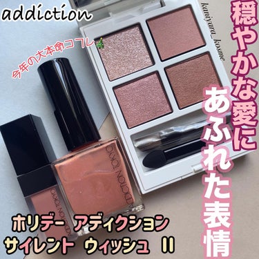 ホリデー アディクション　サイレント ウィッシュⅡ /ADDICTION/メイクアップキットを使ったクチコミ（1枚目）