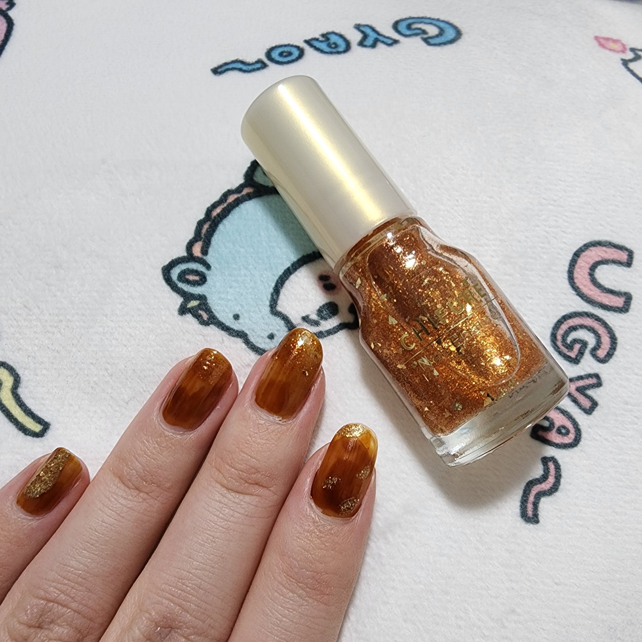 ネイル エナメル/ちふれ/マニキュアを使ったクチコミ（1枚目）