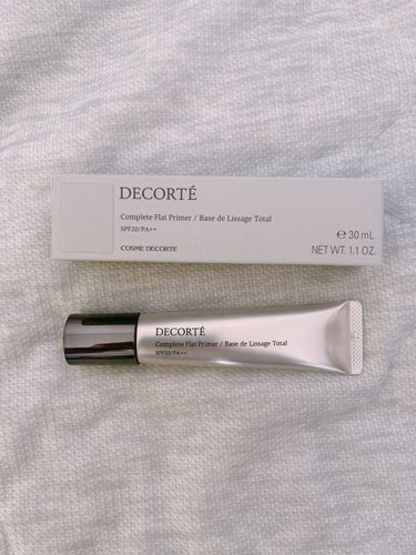 DECORTÉ コンプリート フラット プライマーのクチコミ「【使った商品】
DECORTÉ　コンプリート フラット プライマー

【良いところ】
・毛穴落.....」（2枚目）