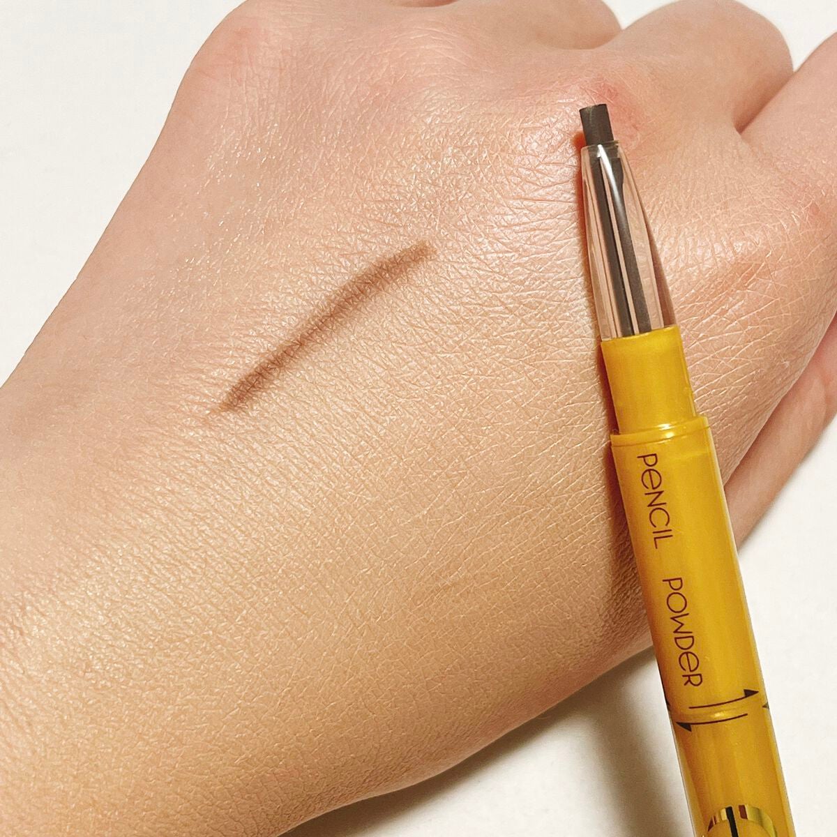 パウダー&ペンシル アイブロウEX/excel/アイブロウペンシルを使ったクチコミ(2枚目)