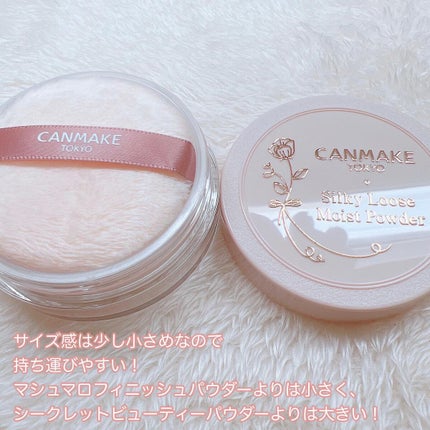 シルキールースモイストパウダー/キャンメイク/ルースパウダーを使ったクチコミ(5枚目)
