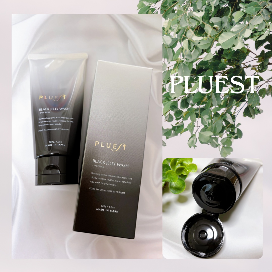 BLACK JELLY WASH（ブラックジェリーウォッシュ）/PLUEST/その他洗顔料を使ったクチコミ（3枚目）