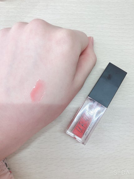 UR GLAM LIP OIL/U R GLAM/リップグロスを使ったクチコミ(3枚目)