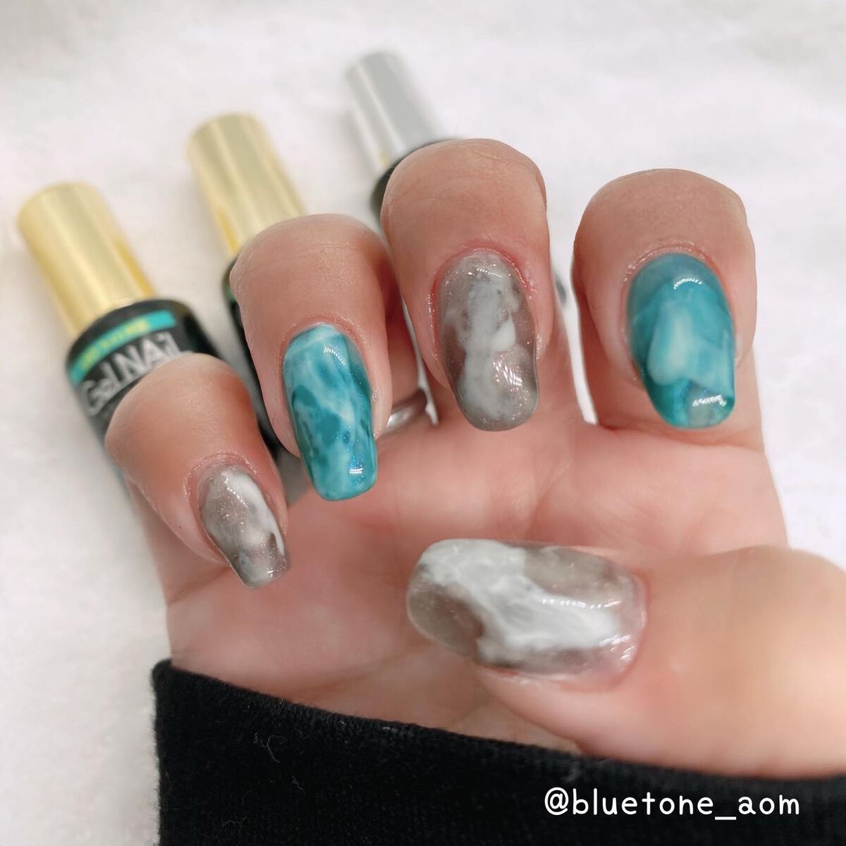 ジェルネイル(ライト対応)/セリア/ジェルネイルを使ったクチコミ(1枚目)